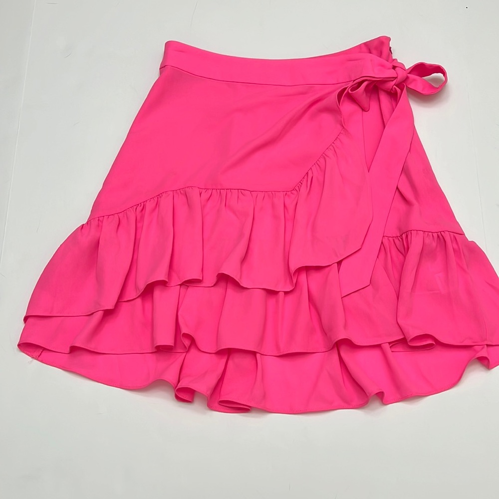Lilly Pulitzer faux wrap skirt